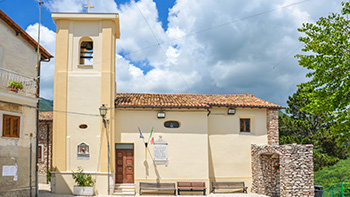 Vista della chiesa