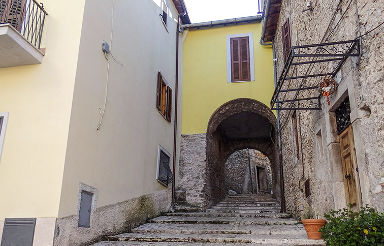 arco del centro storico